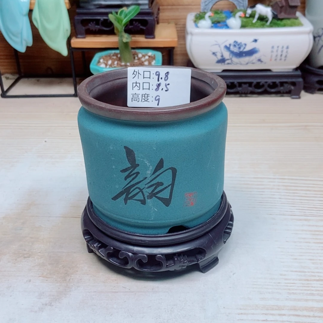 瓷片陶瓷花盆陶瓷艺术