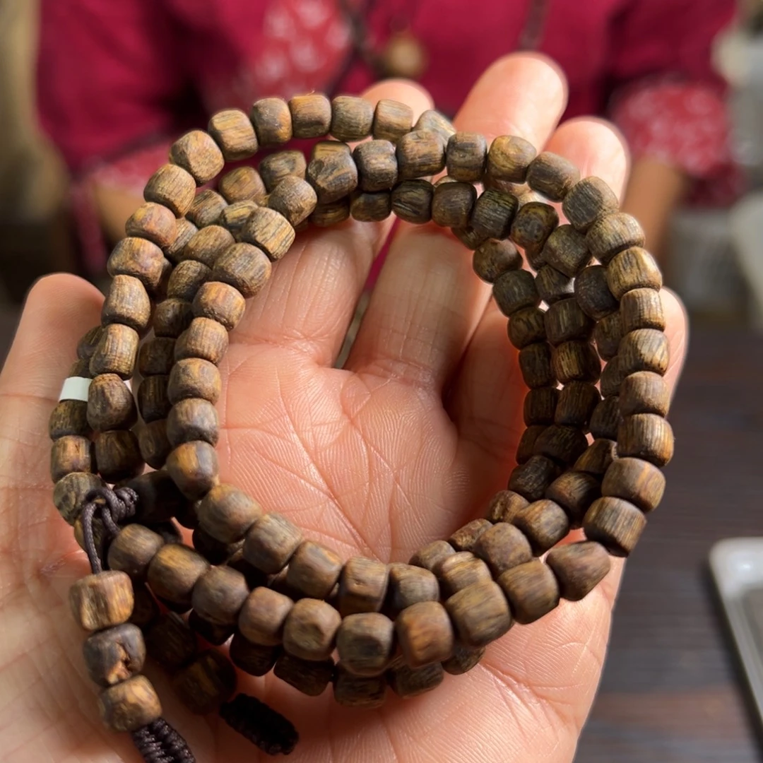 沉香手串乌身一代苗沉水22克卡6多样性发1条