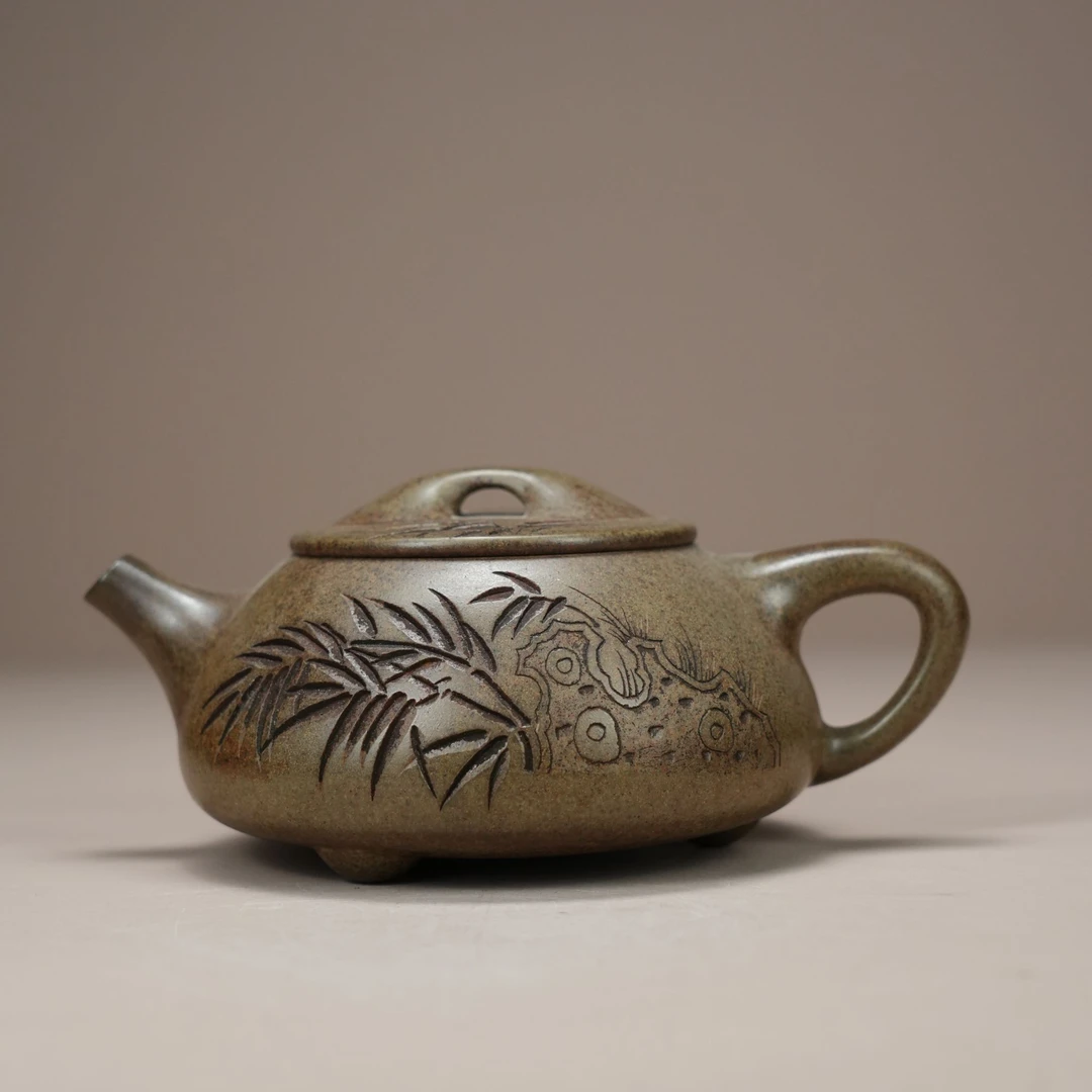 A290808 景舟石瓢壶 紫砂壶 青段 9