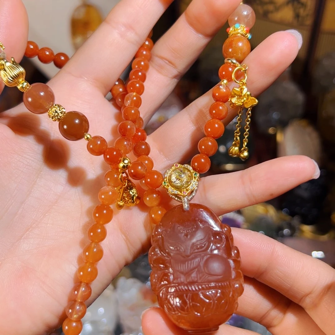 项链未镶嵌水晶水晶