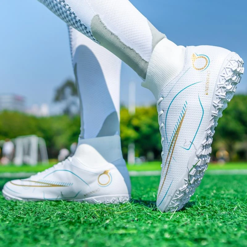 小李子罗足球鞋男碎钉7猎鹰刺客14梅西高筒长短钉大尺码训练鞋