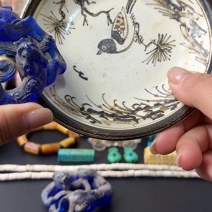 小***愚摆件瓷器瓷器瓷器