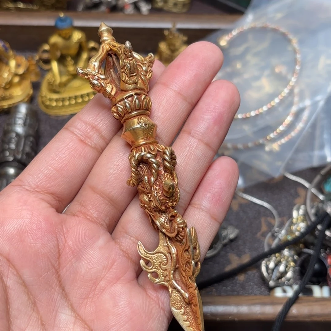 铜铜星月菩提挂件菩提