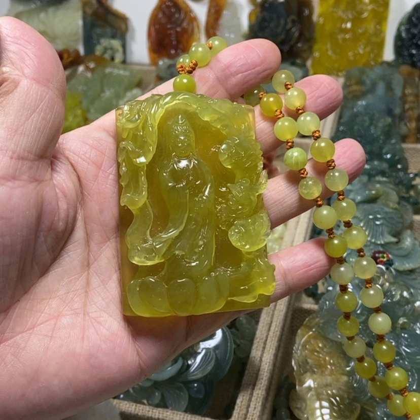 【闪购商品】未镶嵌蛇纹石玉颈饰