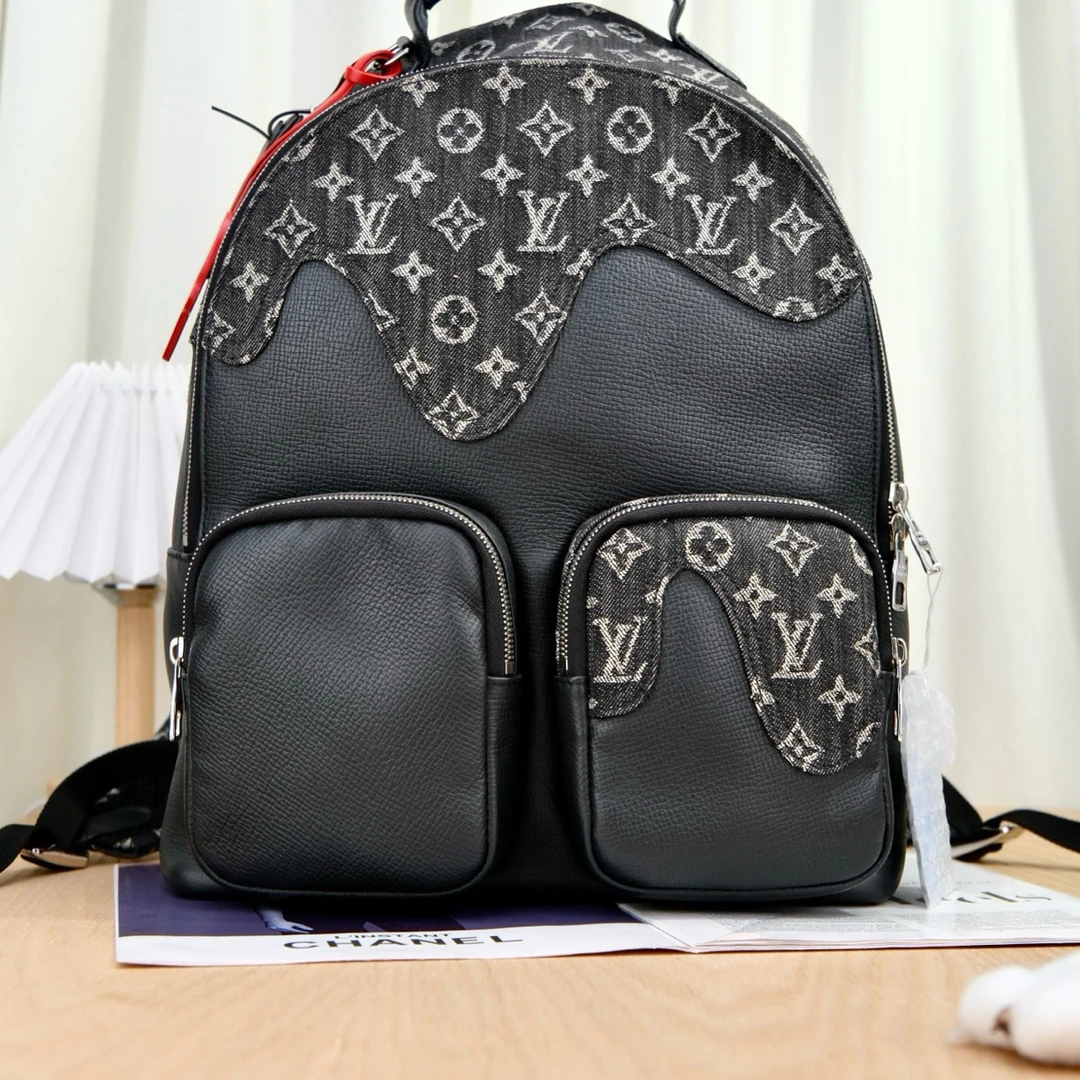 99新 LouisVuitton/路易威登 8453 LV NIGO联名 黑色夹克外套