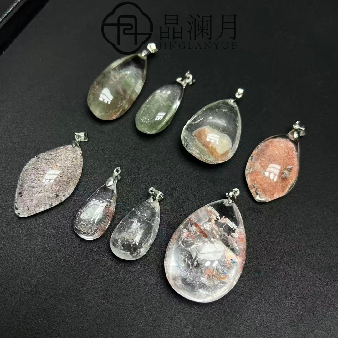 【晶澜月】 M265 【Svip私人定制】天然绿幽灵吊坠多样性发其一