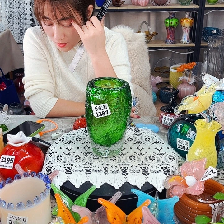 1387 家悦琉璃工艺品不完美