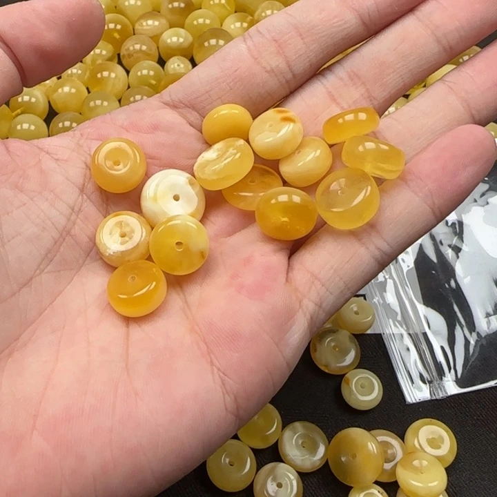 未镶嵌琥珀裸石福利扣子多样性发一