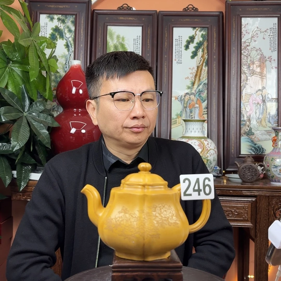 陶摆件景德镇陶瓷手工壶