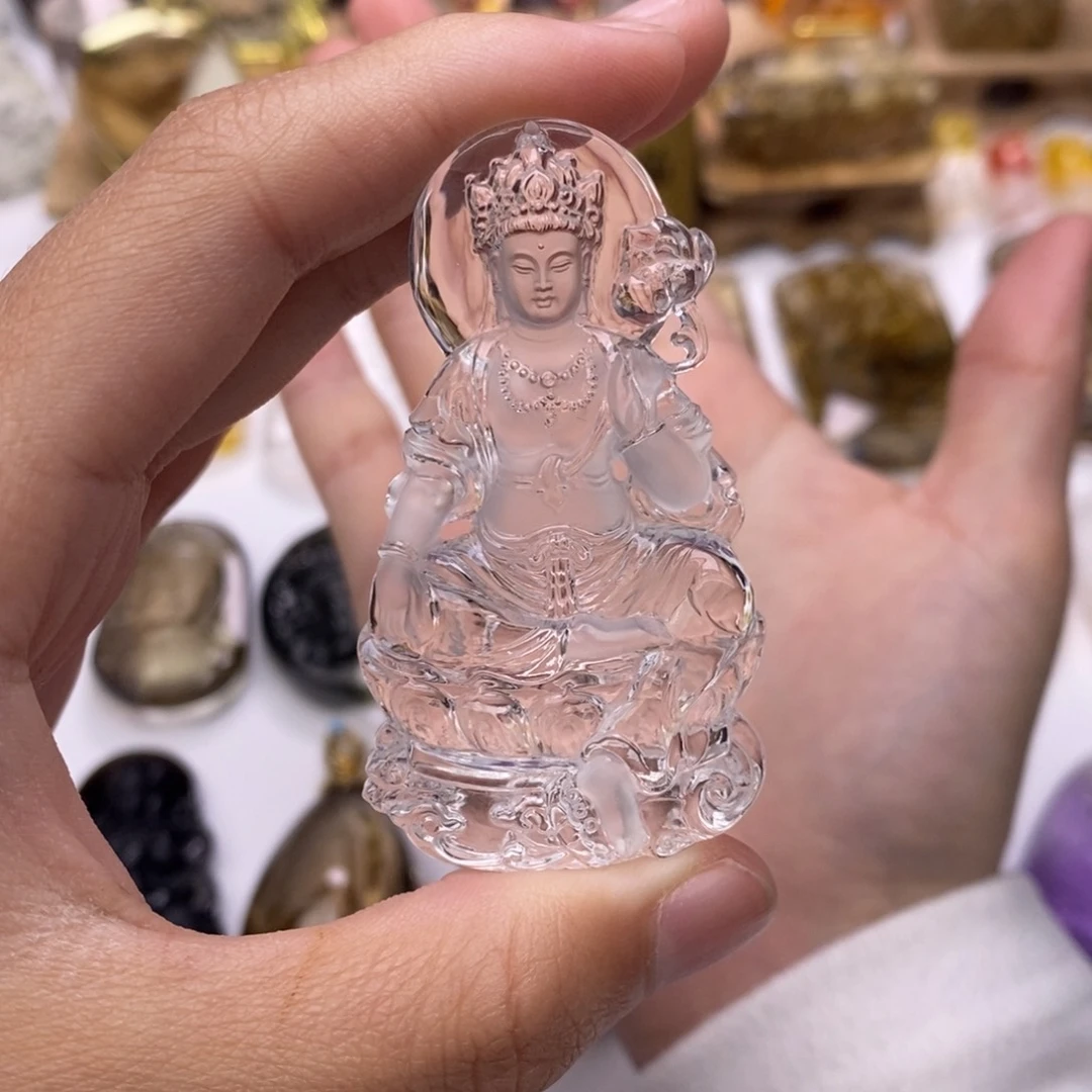 未镶嵌颈饰水晶平****刚定制