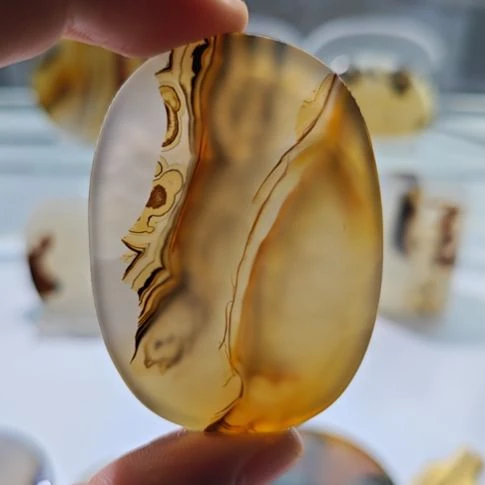 玛瑙/玉髓未镶嵌吊坠(不含链)69号