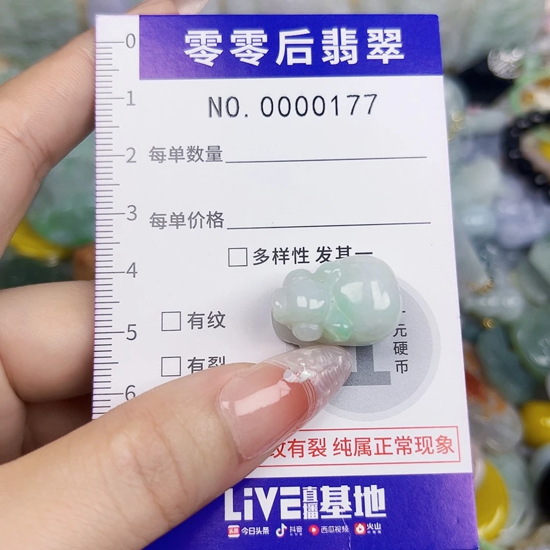 翡翠未镶嵌颈饰177
