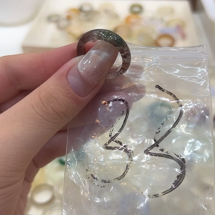 合金戒指玛瑙/玉髓33港17