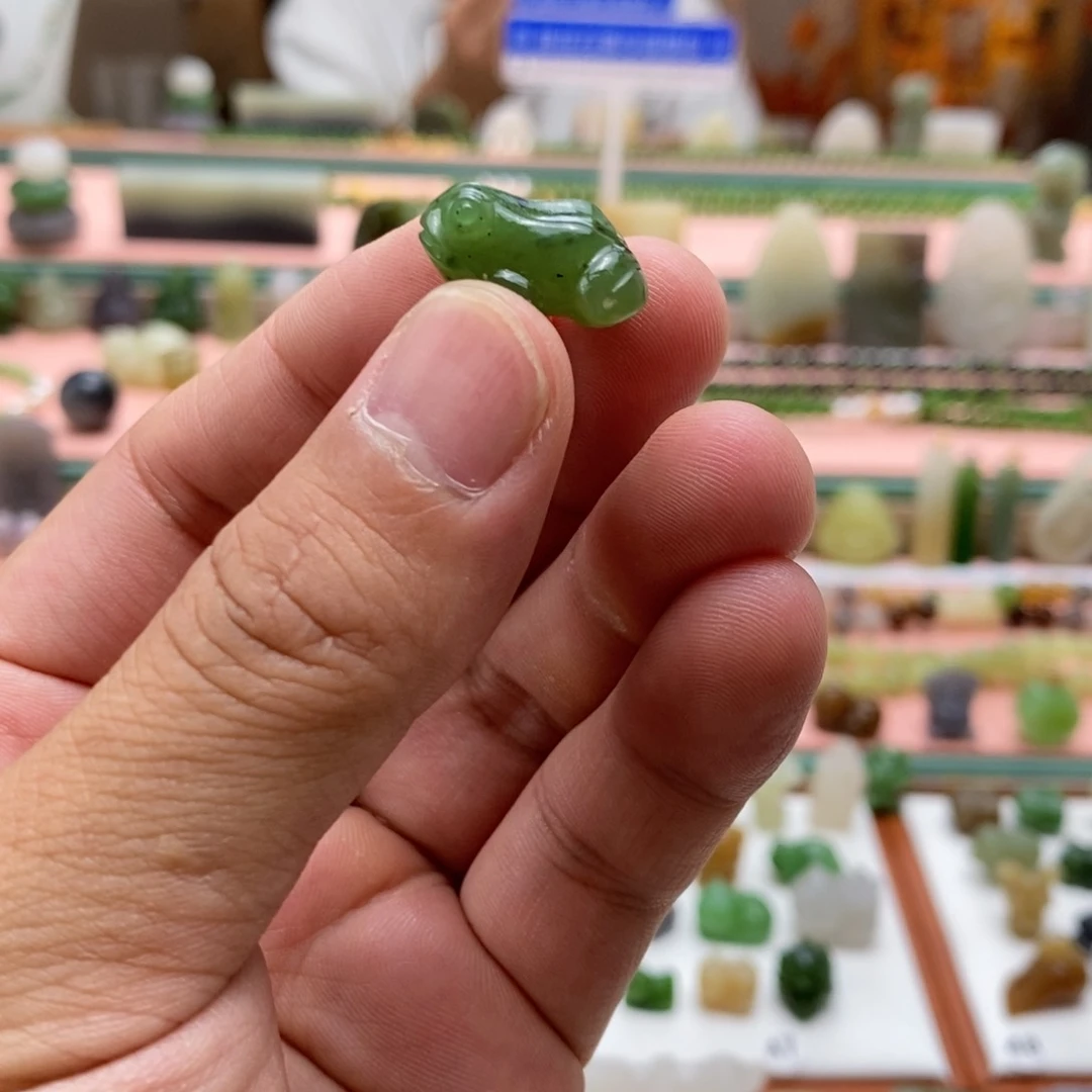 和田玉（碧玉）未镶嵌吊坠(不含链)