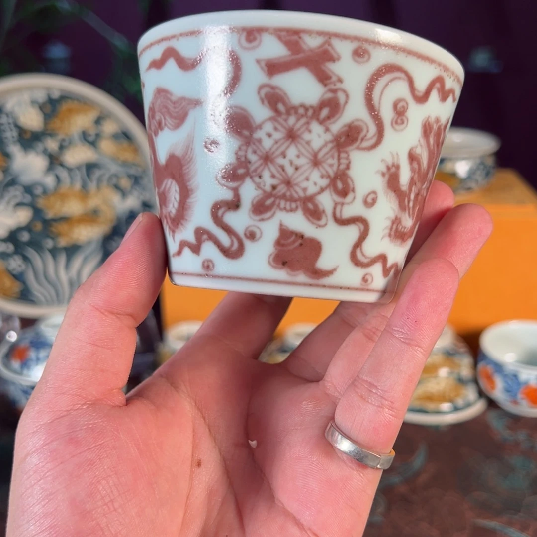 杯景德镇手绘陶瓷