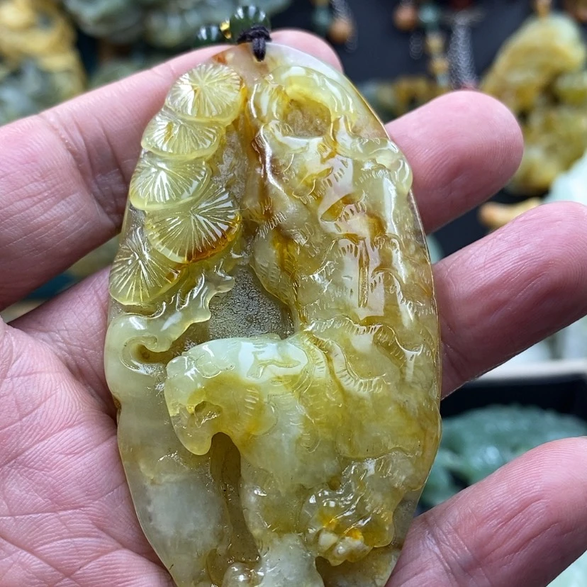 【闪购商品】未镶嵌岫玉吊坠