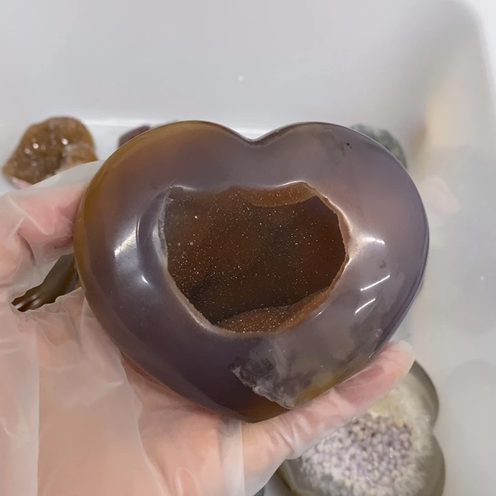 珠宝半成品未镶嵌紫晶