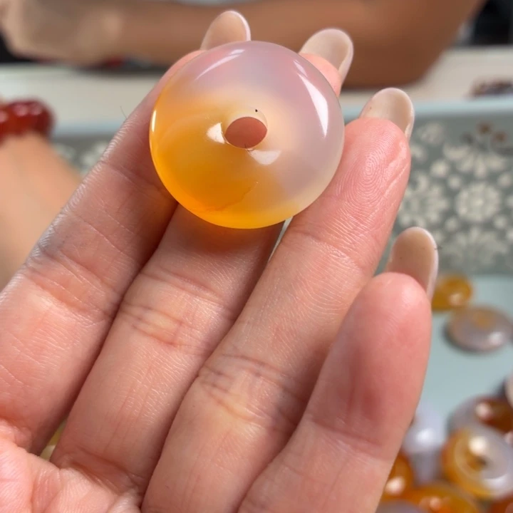 玛瑙/玉髓未镶嵌吊坠(不含链)