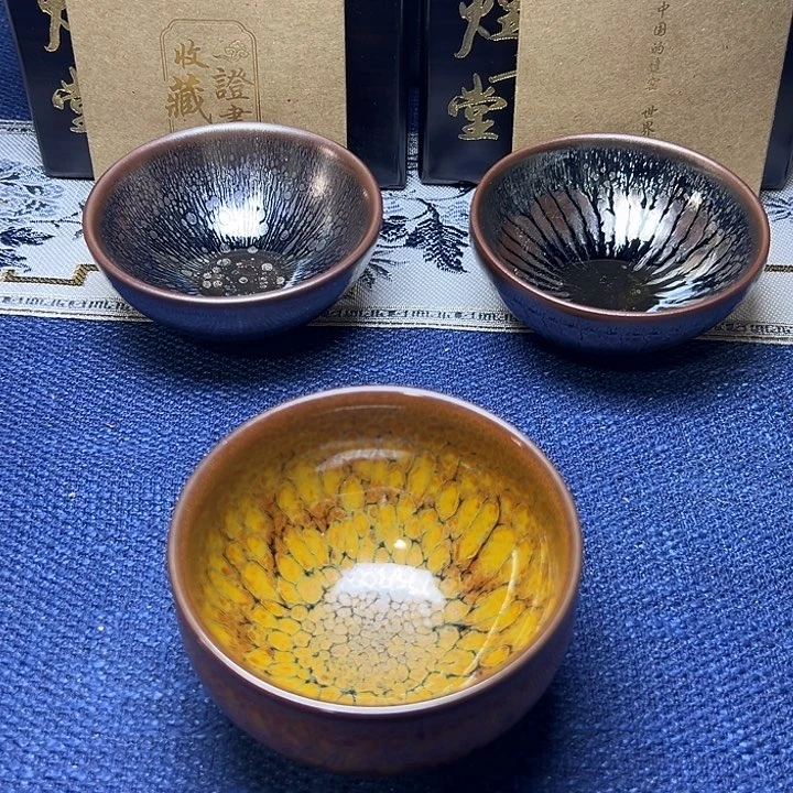 建阳建盏喝茶主人杯