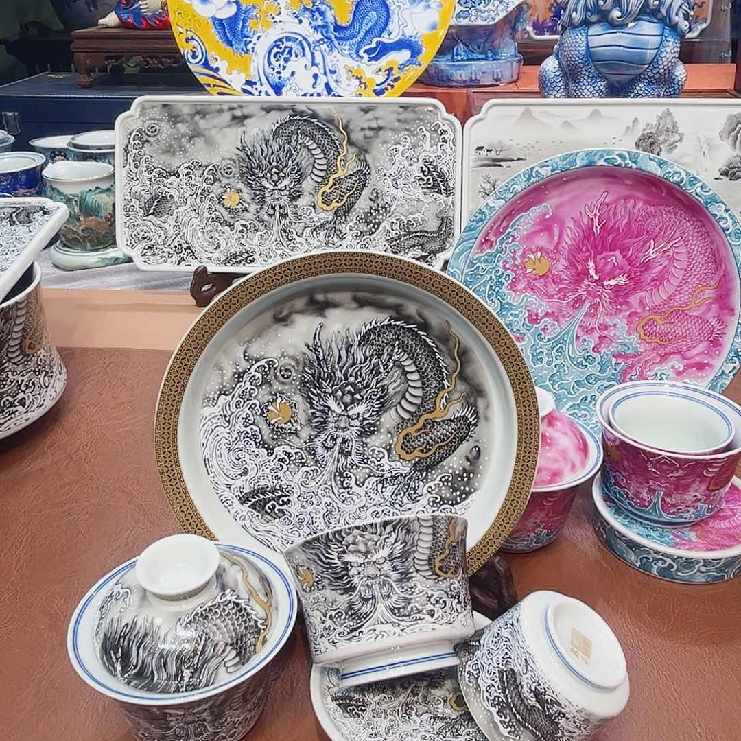 摆件景德镇陶瓷研究所工作经历长期工作