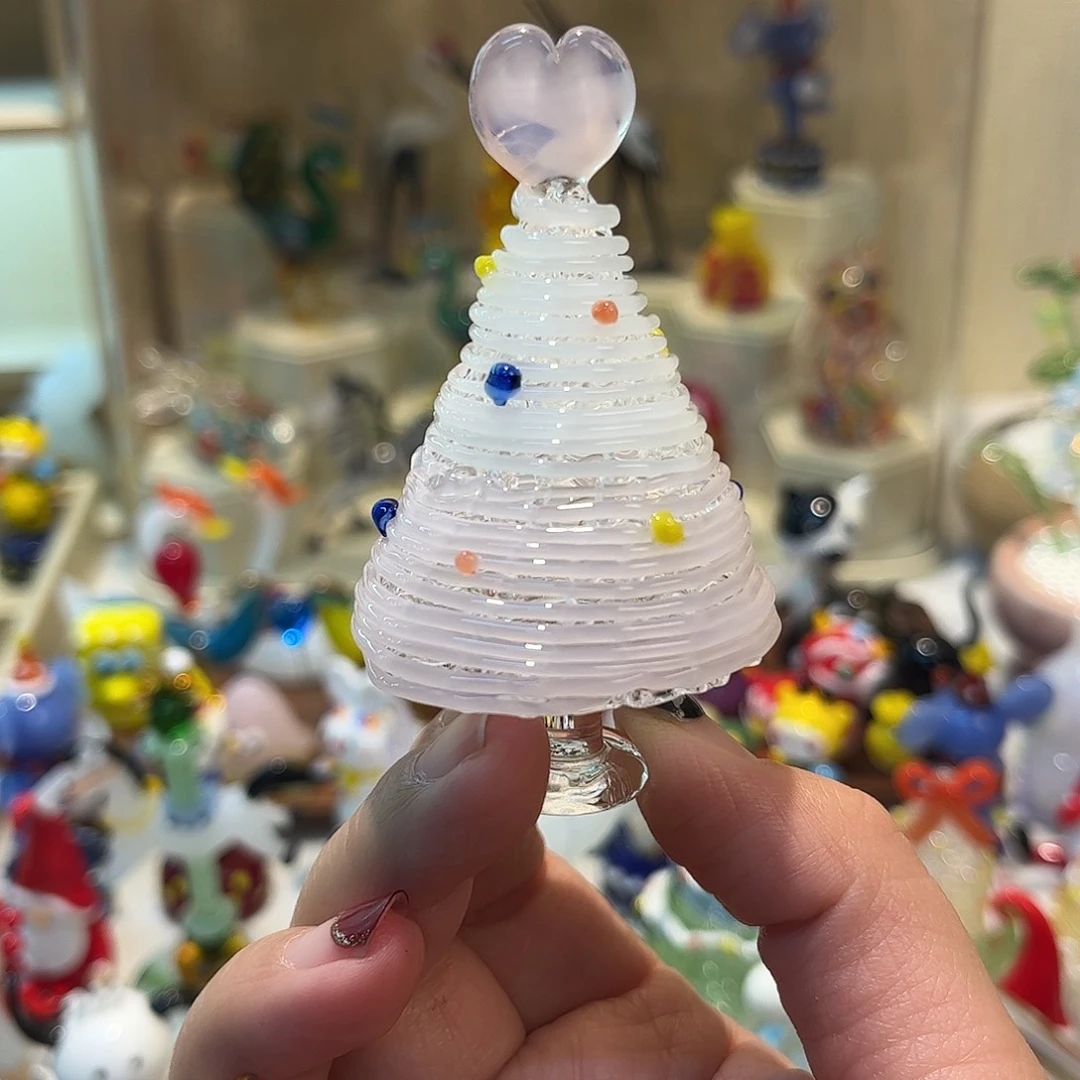 手工艺品琉璃圣诞树