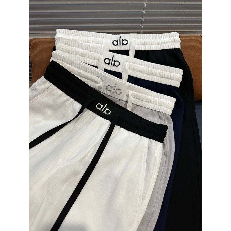 现【2025天*丝】轻奢 夏季潮流直筒舒适透气薄款宽松设计感男裤