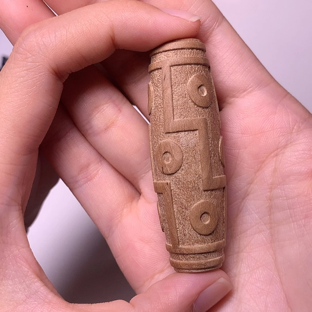 【闪购商品】檀香木无事牌檀香大天珠