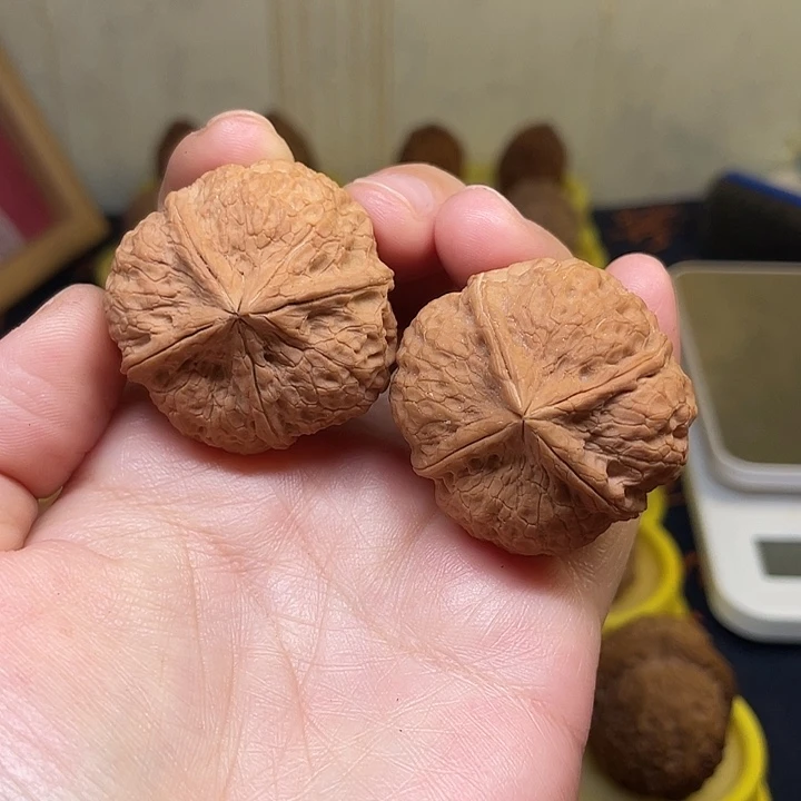 文玩核桃把件18、豆腐块38
