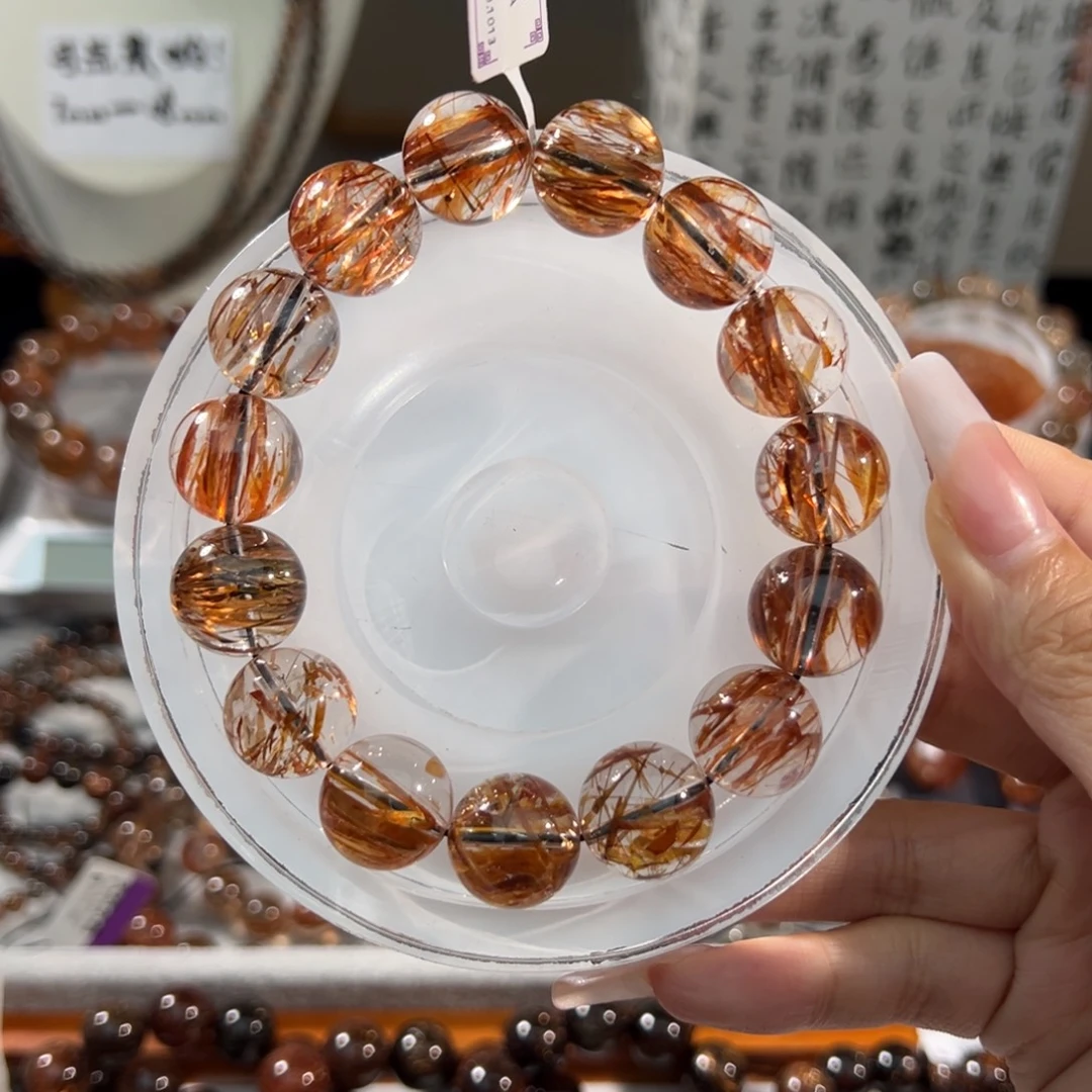 艺***腿水晶未镶嵌手链15m