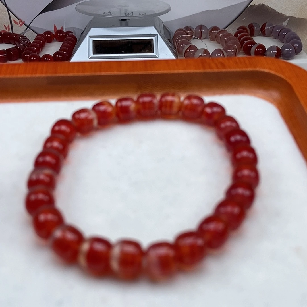 未镶嵌玛瑙/玉髓珠宝半成品