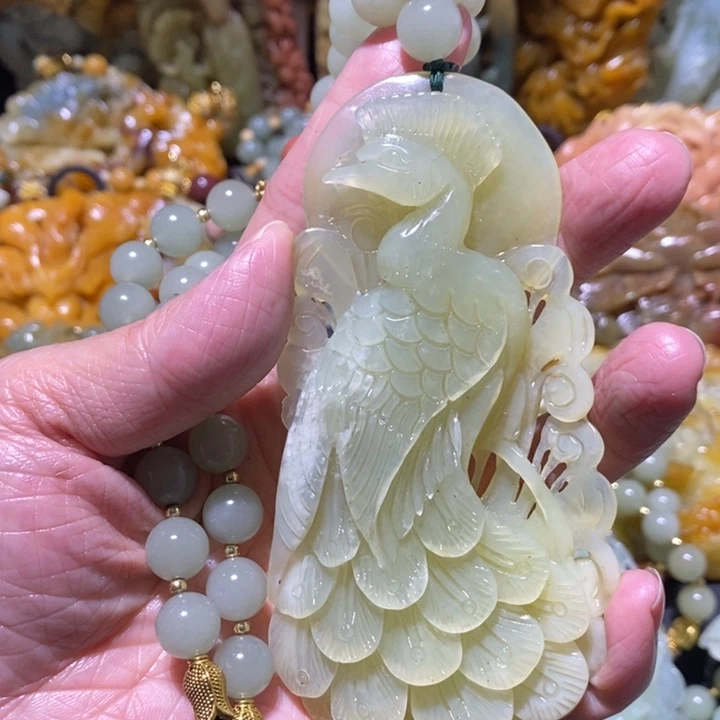 岫玉岫玉吊坠未镶嵌