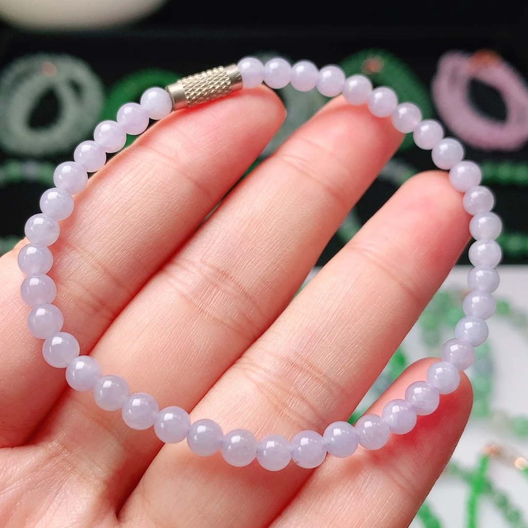 未镶嵌手链翡翠翡翠