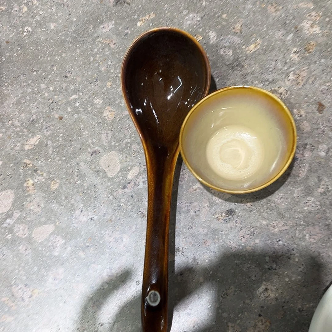 陶瓷勺子➕酱碟jwjwj