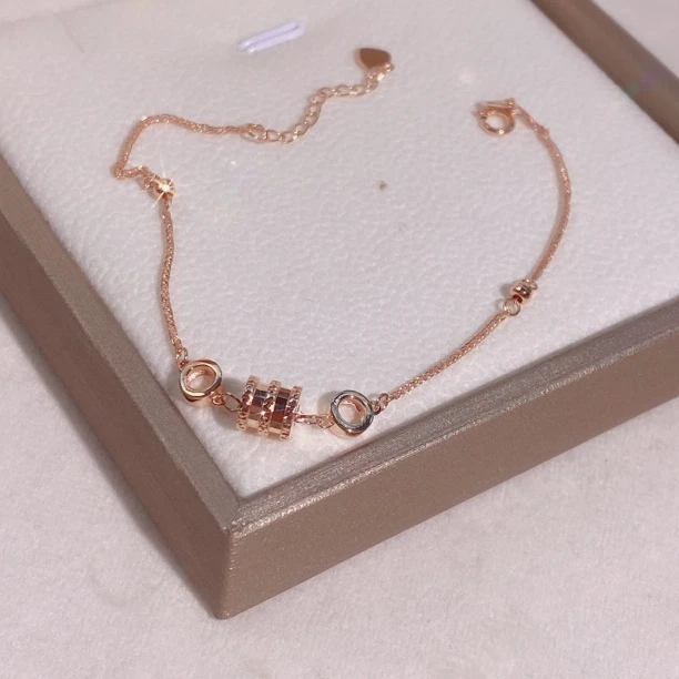 18k金手链，经典小蛮腰