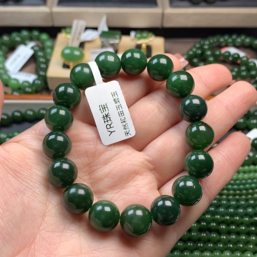 【闪购商品】和田玉（碧玉）手串未镶嵌