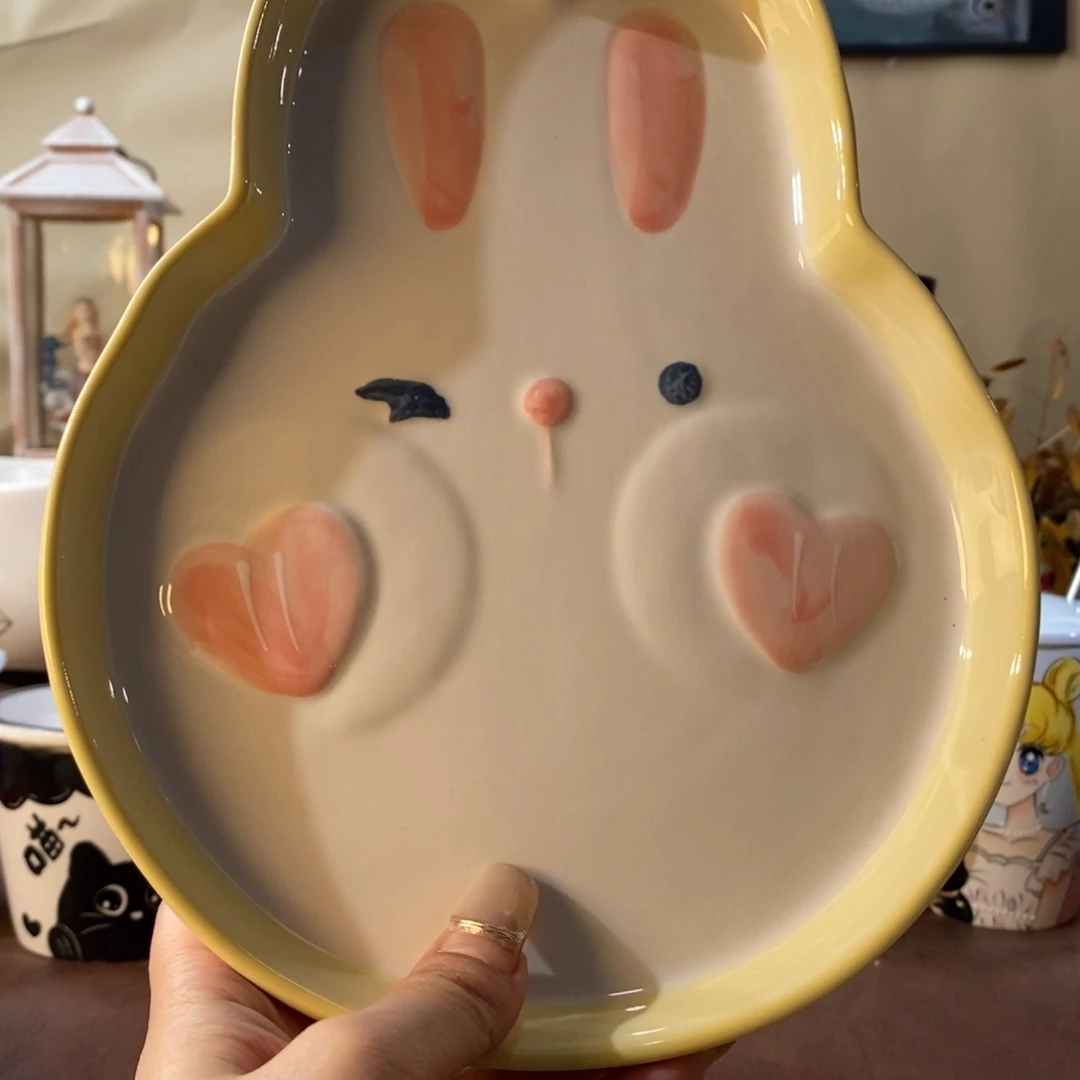 杯景德镇文创手绘可爱水杯