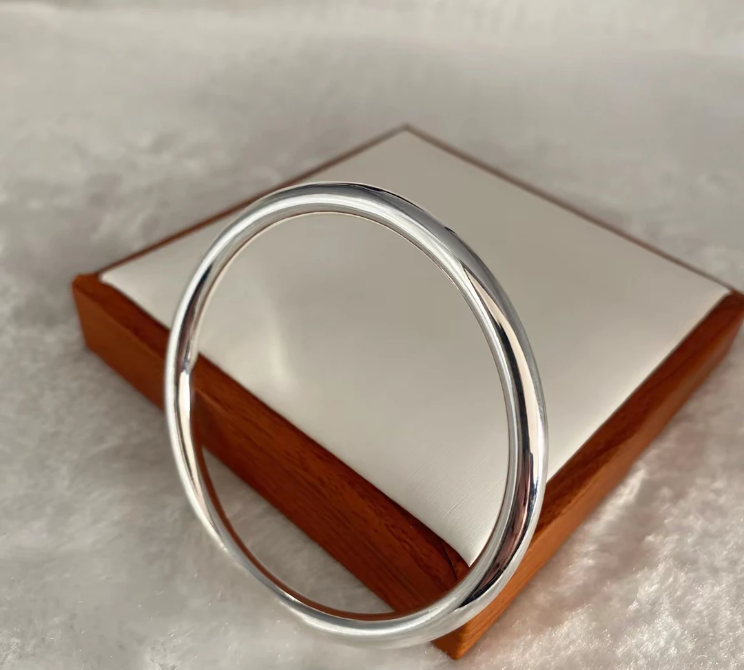 S039-精工光面素圈手镯