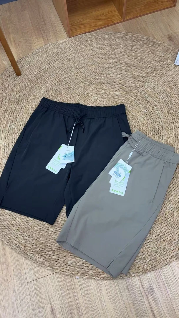 【凉感五分男裤】薄款透气速干宽松轻薄运动休闲中裤男18778(92007)