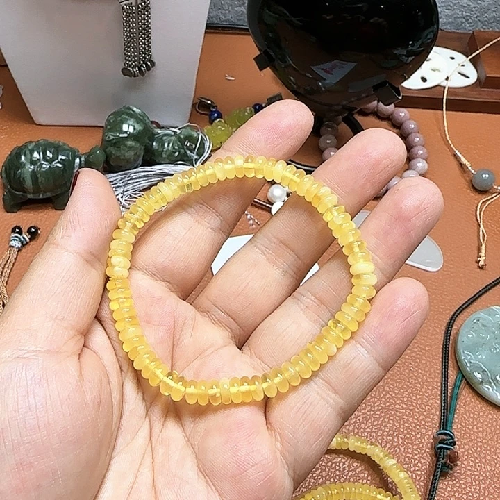 琥珀手链未镶嵌琥珀