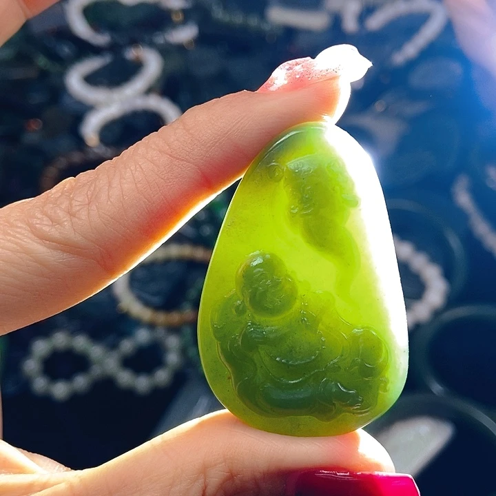 颈饰未镶嵌和田玉