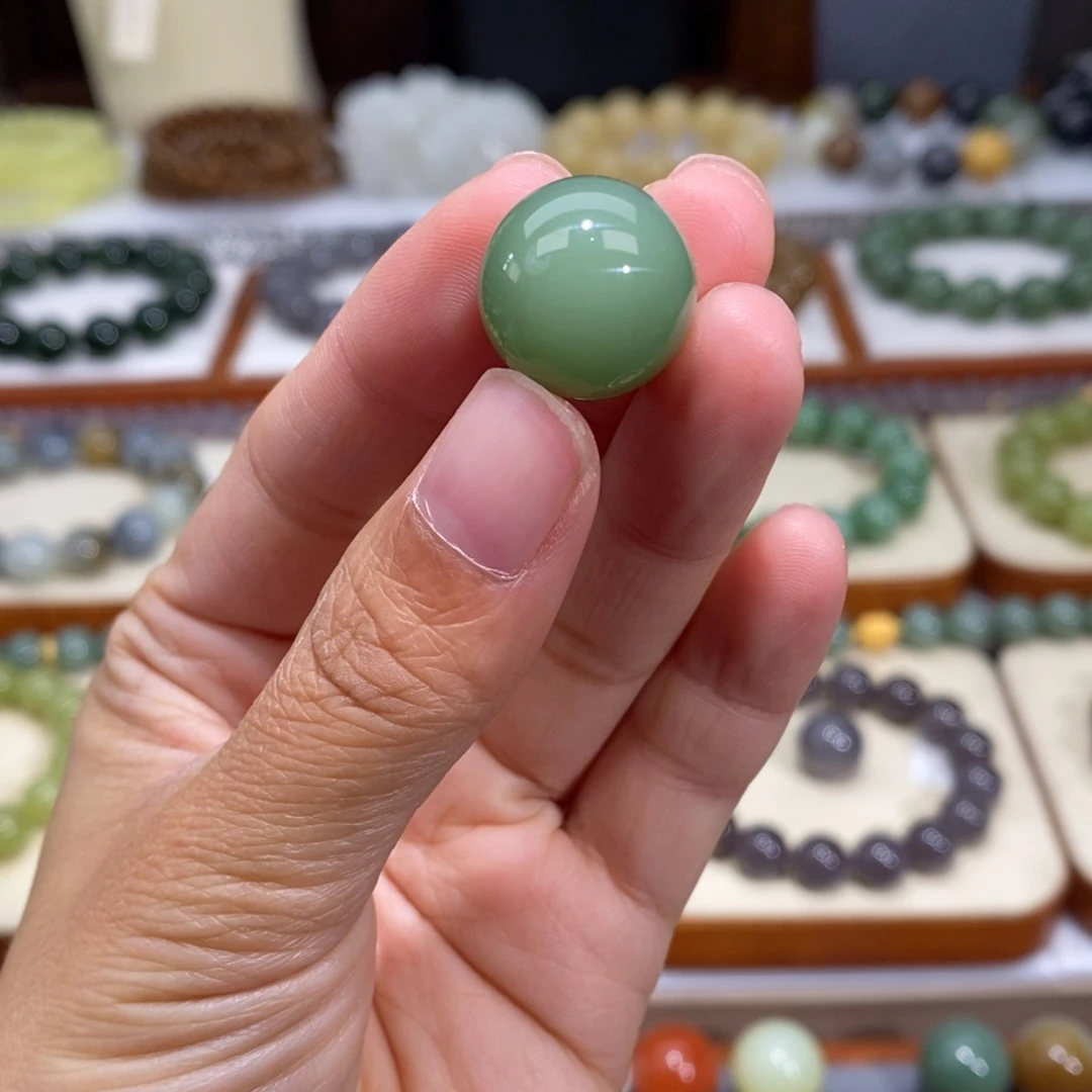 上***豆和田玉未镶嵌吊坠(不含链)16