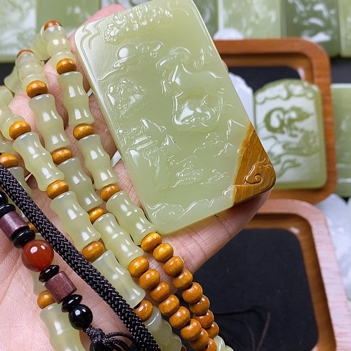 石材昆仑山料一套