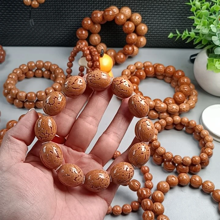 手串桃核铁籽鸡蛋黄鸽子蛋17