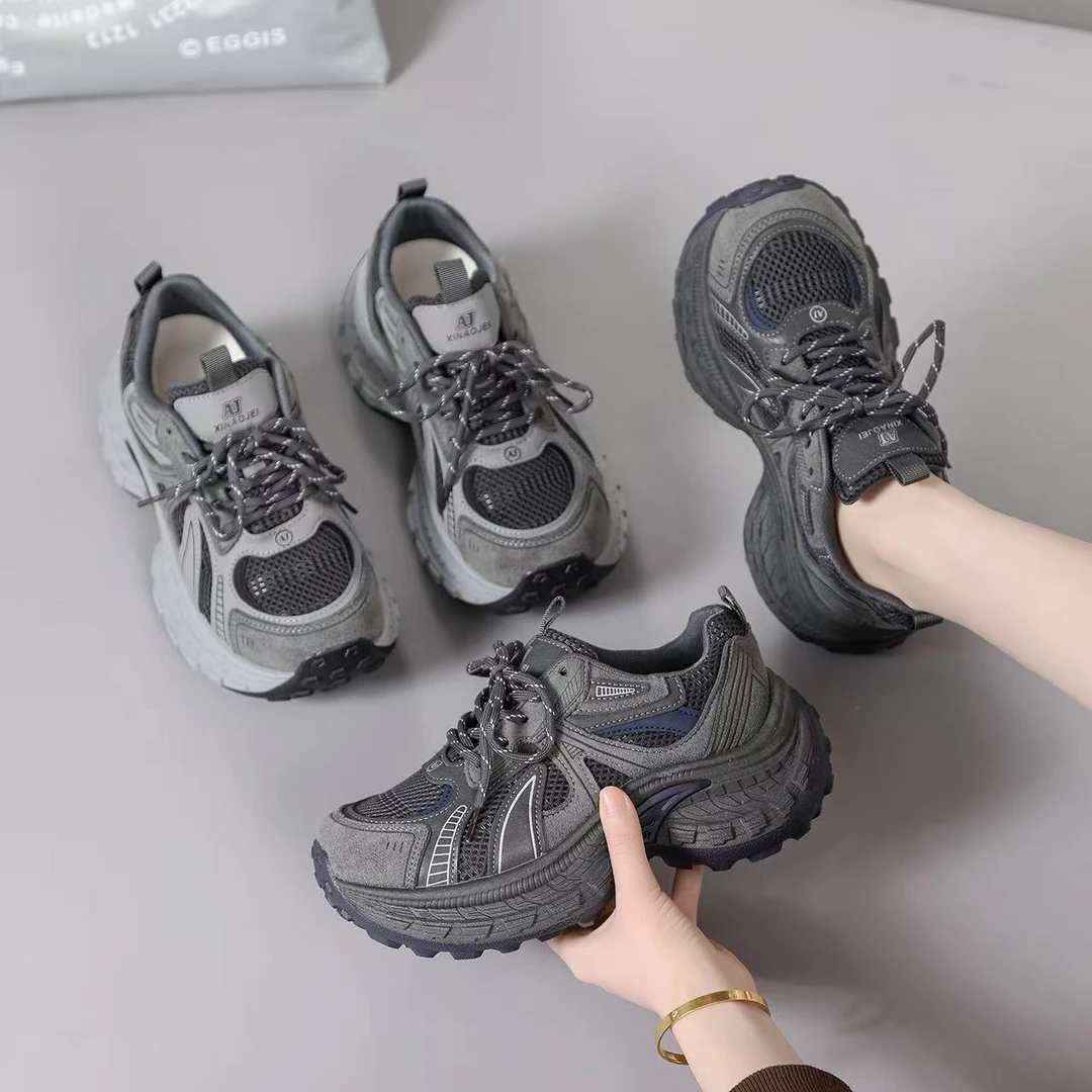 【姚姐定制】休闲简单百搭时尚厚底老爹鞋