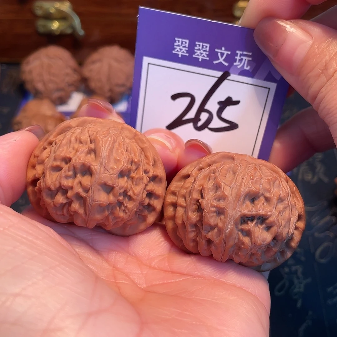 把件文玩核桃265号全品宫灯4.3