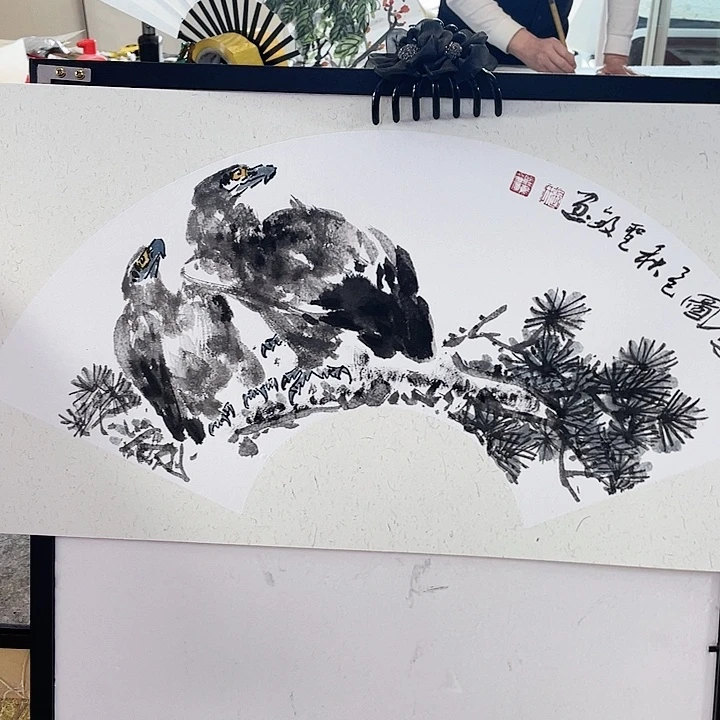 国画张圣敏先生纯手绘作品