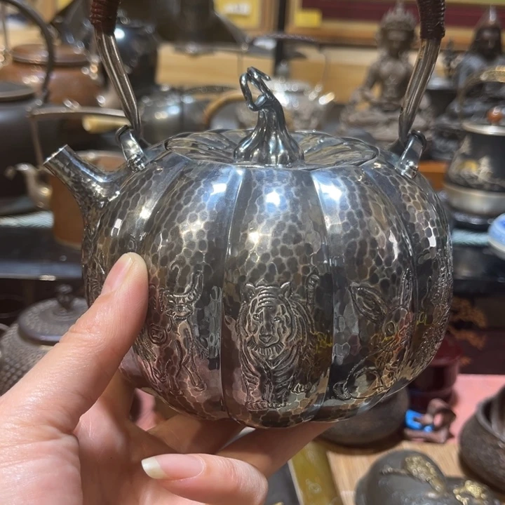 解***尘铜中古工艺品摆件