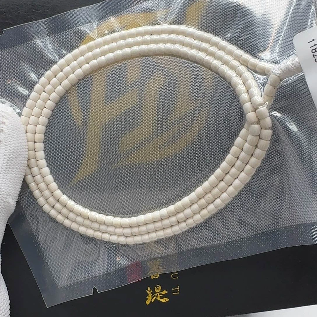 吊坠星月菩提219一物一图骨瓷白一颗星4左右108