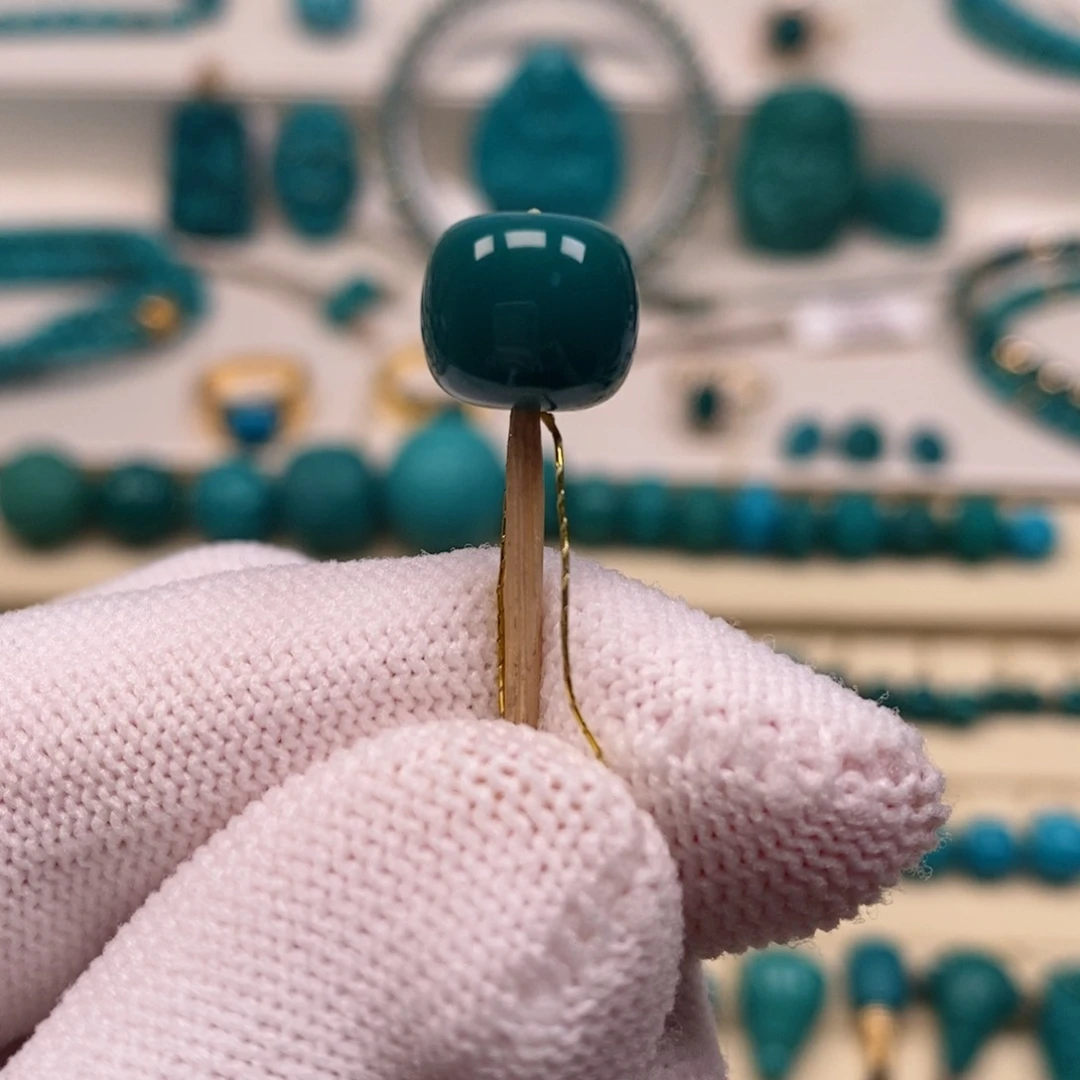 未镶嵌绿松石珠宝奇石AA789