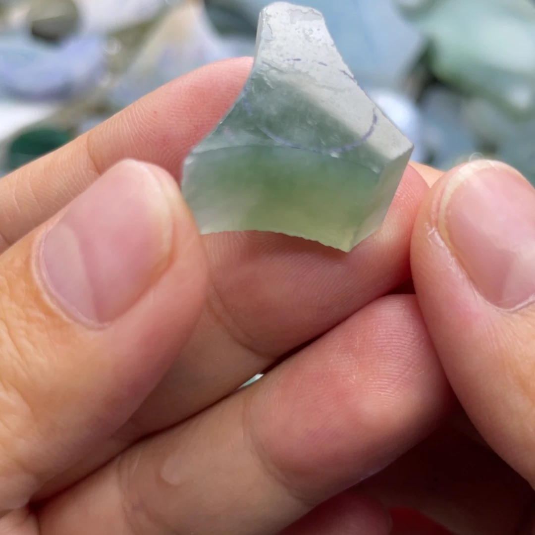 【闪购商品】未镶嵌定制翡翠天然翡翠11➕冰绿珠